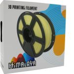 himalaya_PLA_matte_cream_yellow_filament